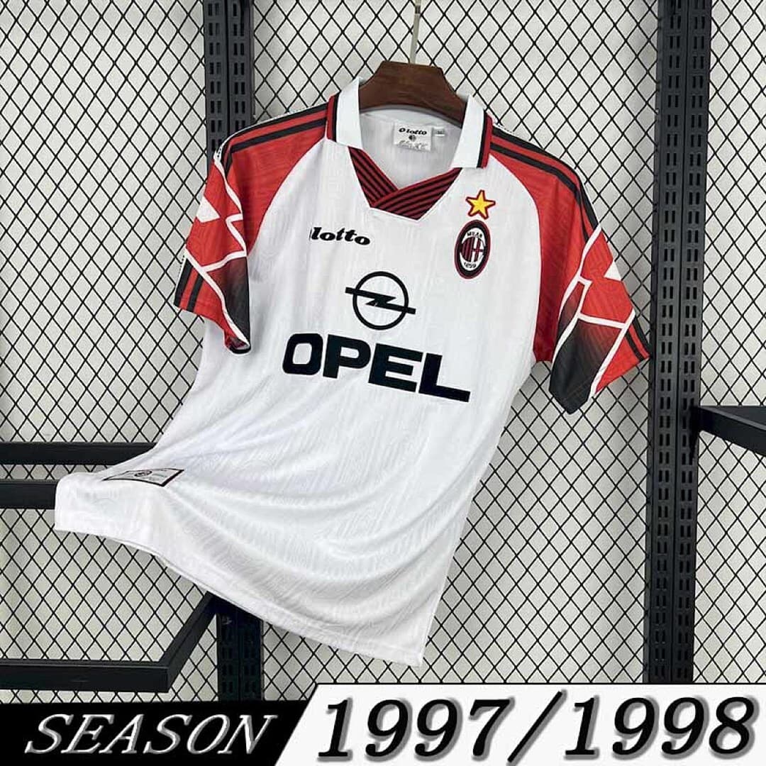 Camisa Retrô AC Milan 1997/98 Especial