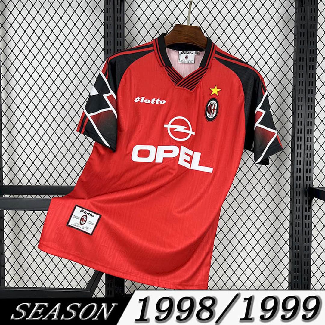 Camisa Retrô AC Milan 1998/99 Away