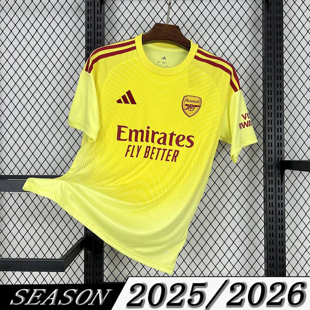 Camisa Arsenal Goleiro 2025/26 — Arsenal
