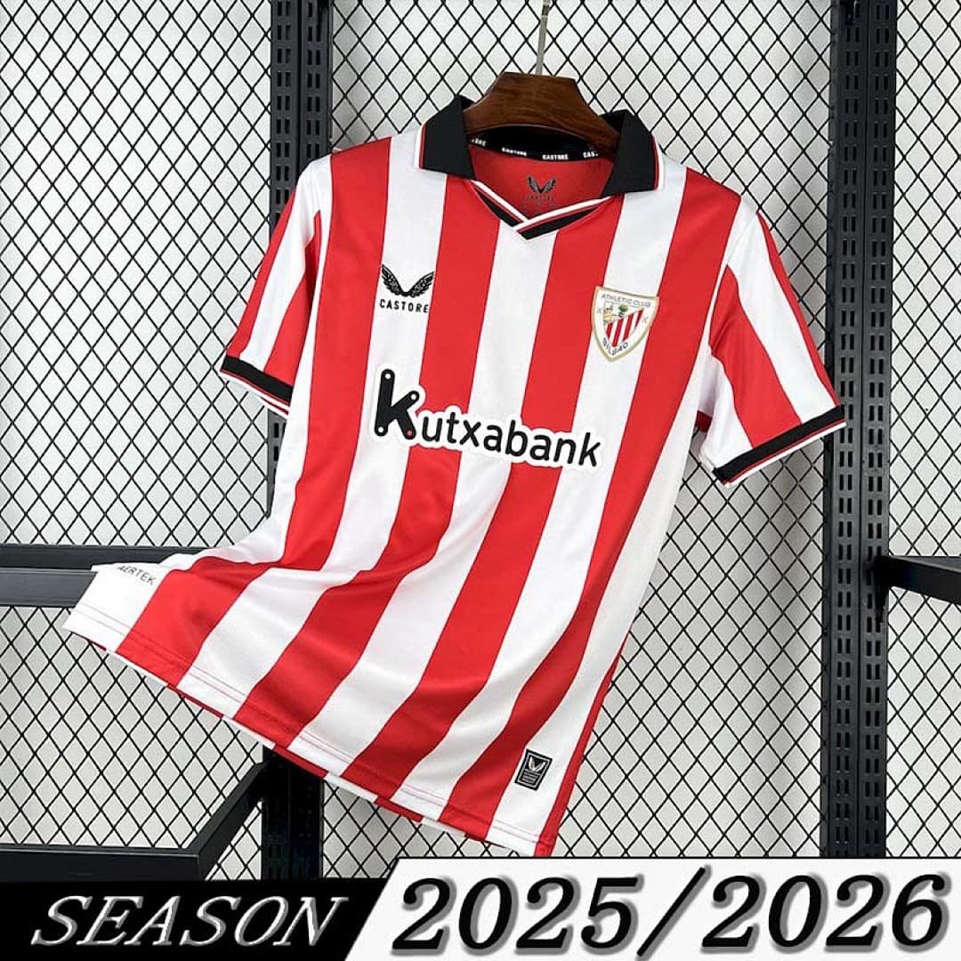 Camisa Athletic Bilbao Home 2025/26