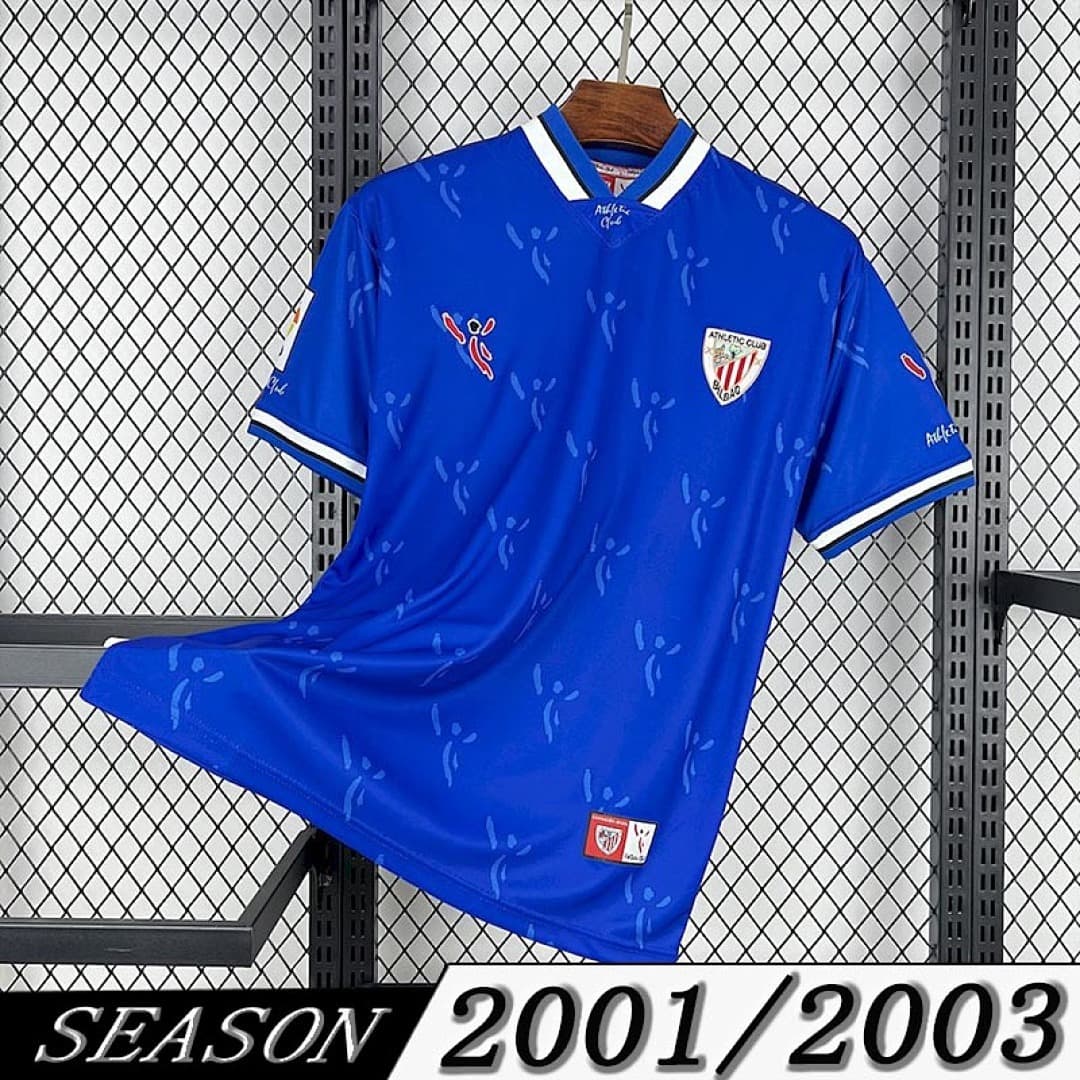 Camisa Retrô Athletic Bilbao 2001/03 Away