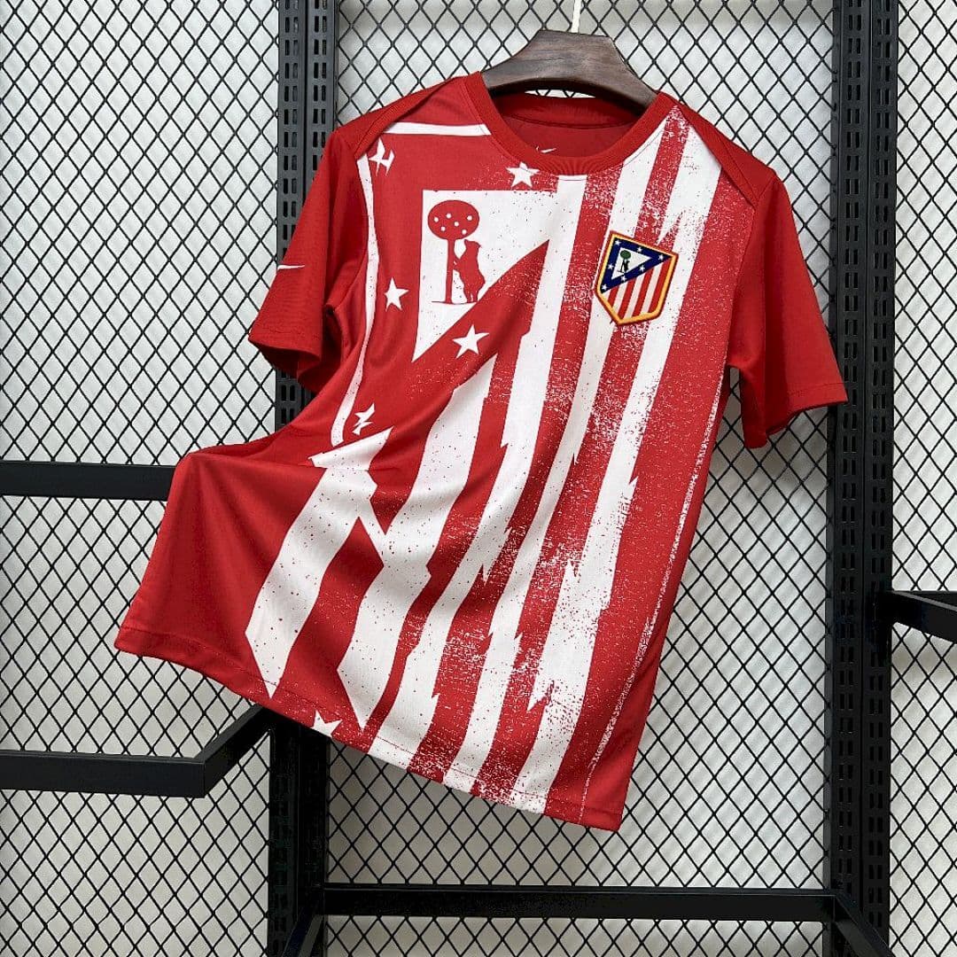 Camisa Atlético de Madrid Pré-Jogo 2025/26