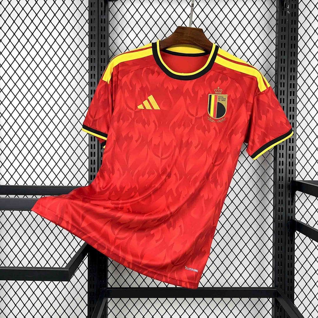 Camisa Seleção Bélgica Home 2025/26 — Seleção da Bélgica