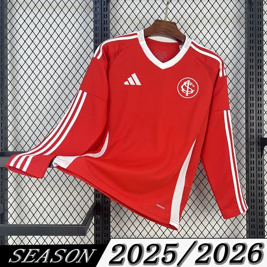 Camisa Internacional Manga Longa Home 2025/26
