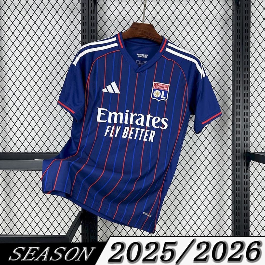 Camisa Olympique Lyonnais Away 2025/26 — Olympique Lyonnais