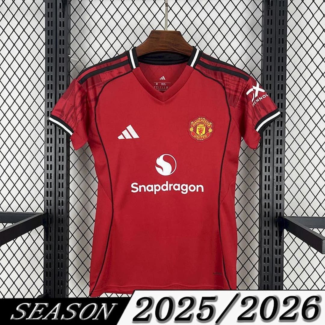 Camisa Manchester United Feminina Home 2025/26