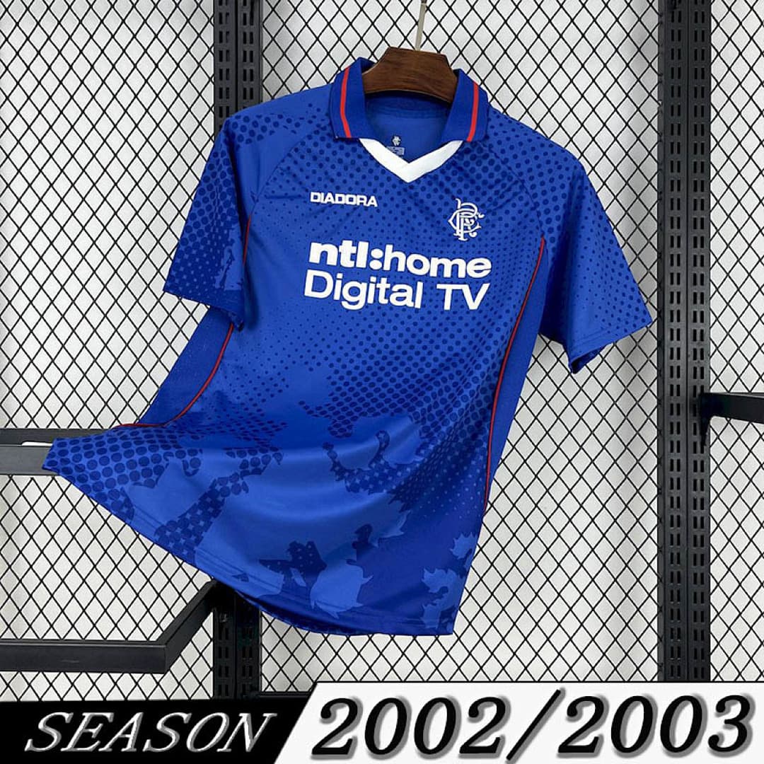 Camisa Retrô Rangers 2002/03 — Rangers