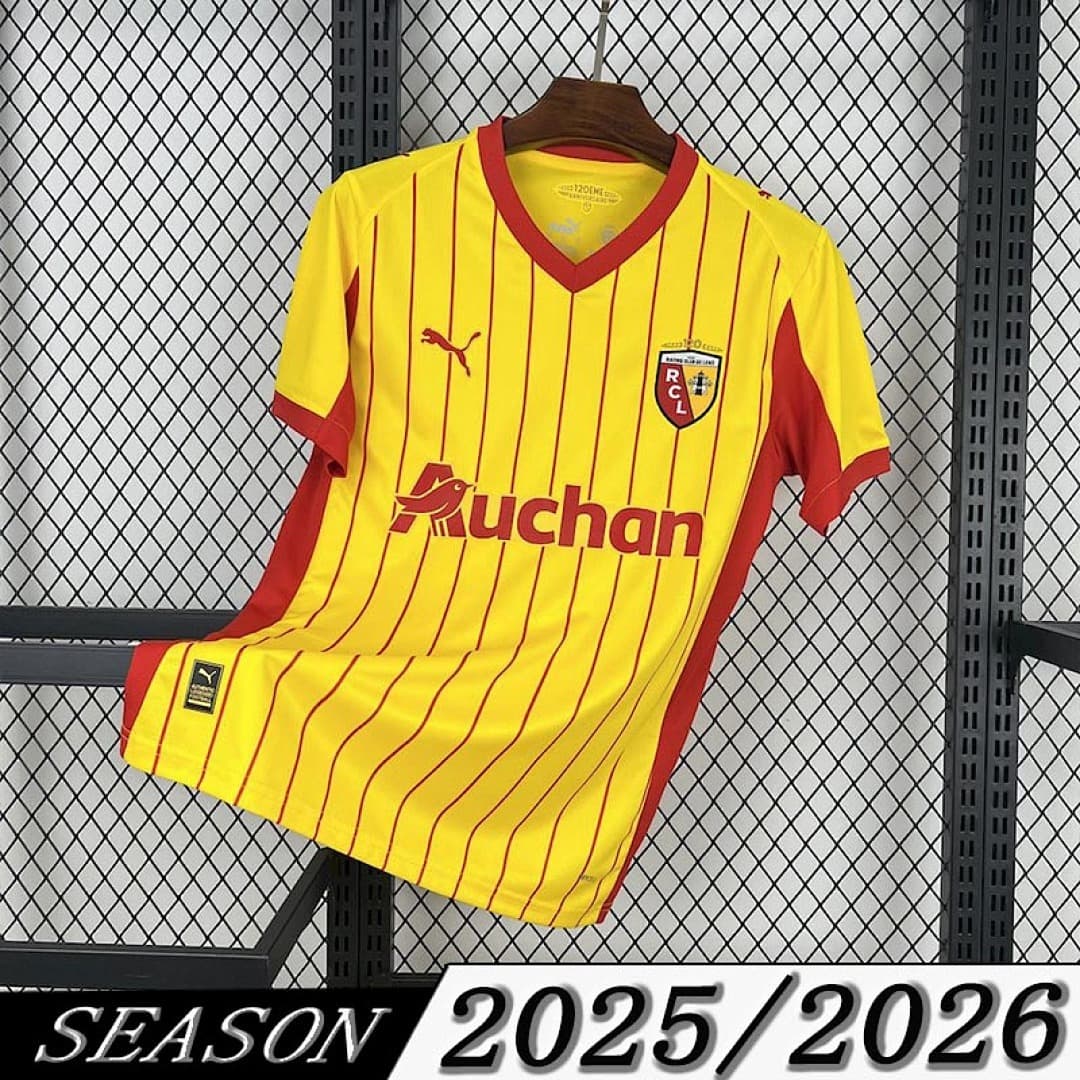 Camisa RC Lens Home 2025/26 — RC Lens