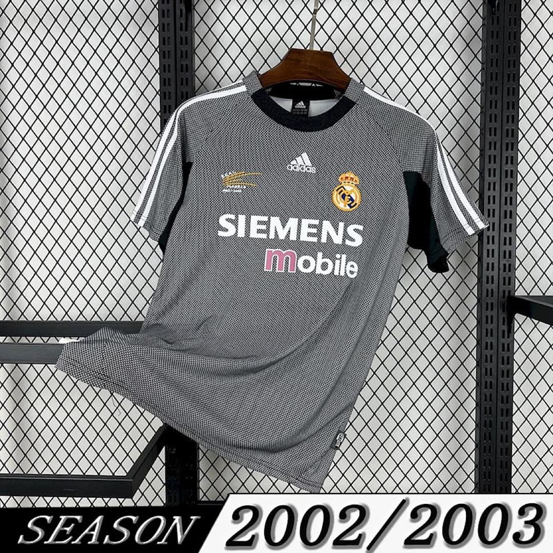 Camisa Retrô Real Madrid 2002/03 Goleiro