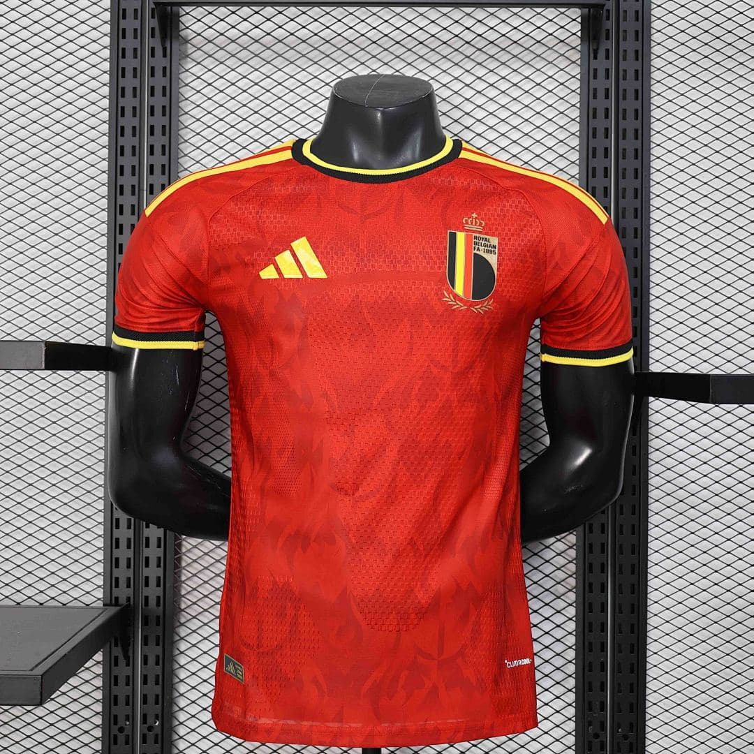 Camisa Seleção Bélgica Player Home 2025/26 — Seleção da Bélgica