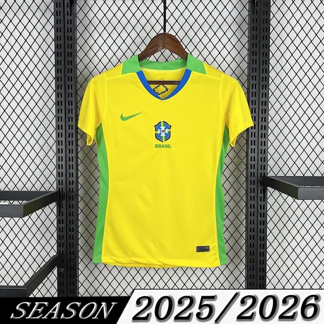 Camisa Seleção Brasileira Feminina Home 2025/26