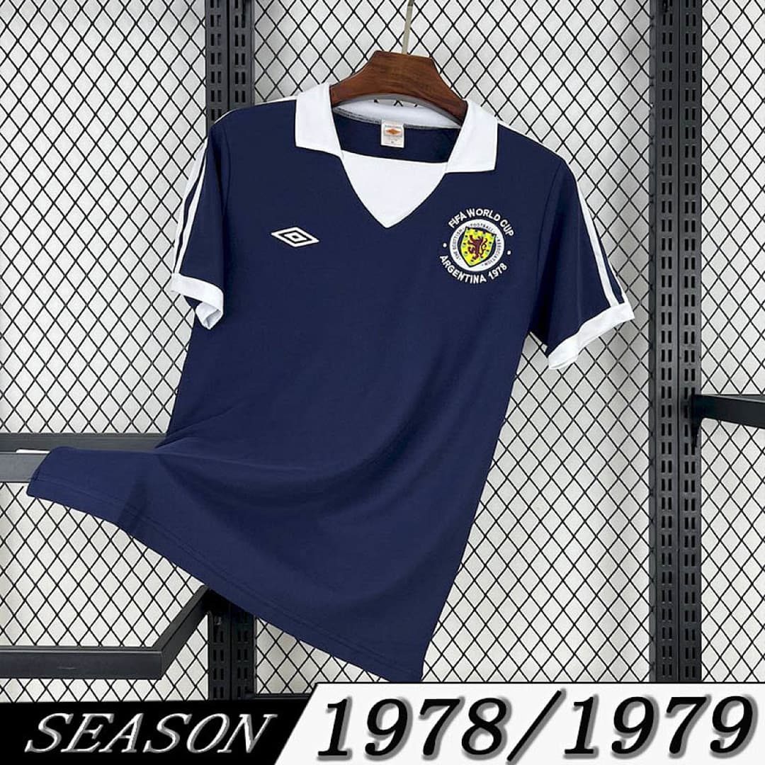 Camisa Retrô Seleção Escócia 1978