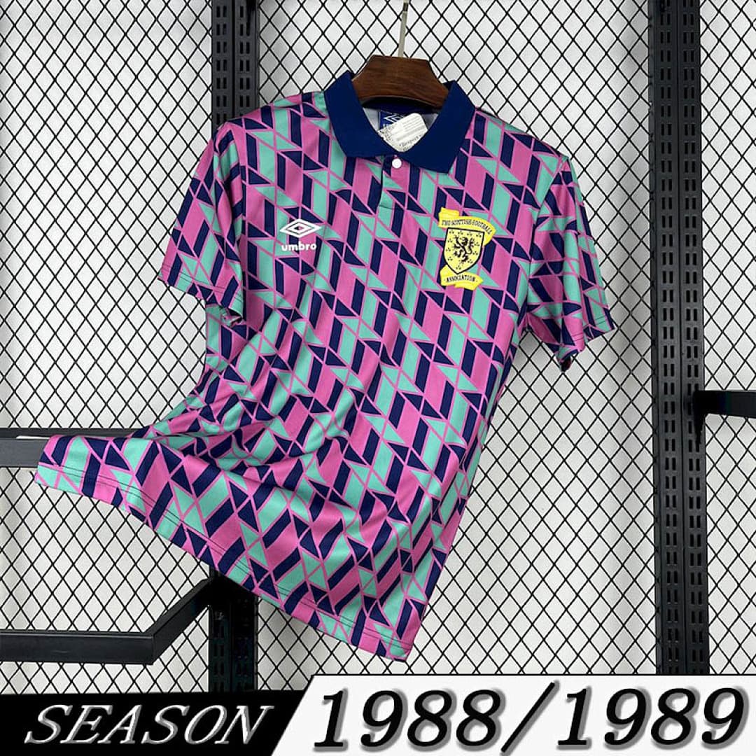 Camisa Retrô Seleção Escócia 1988