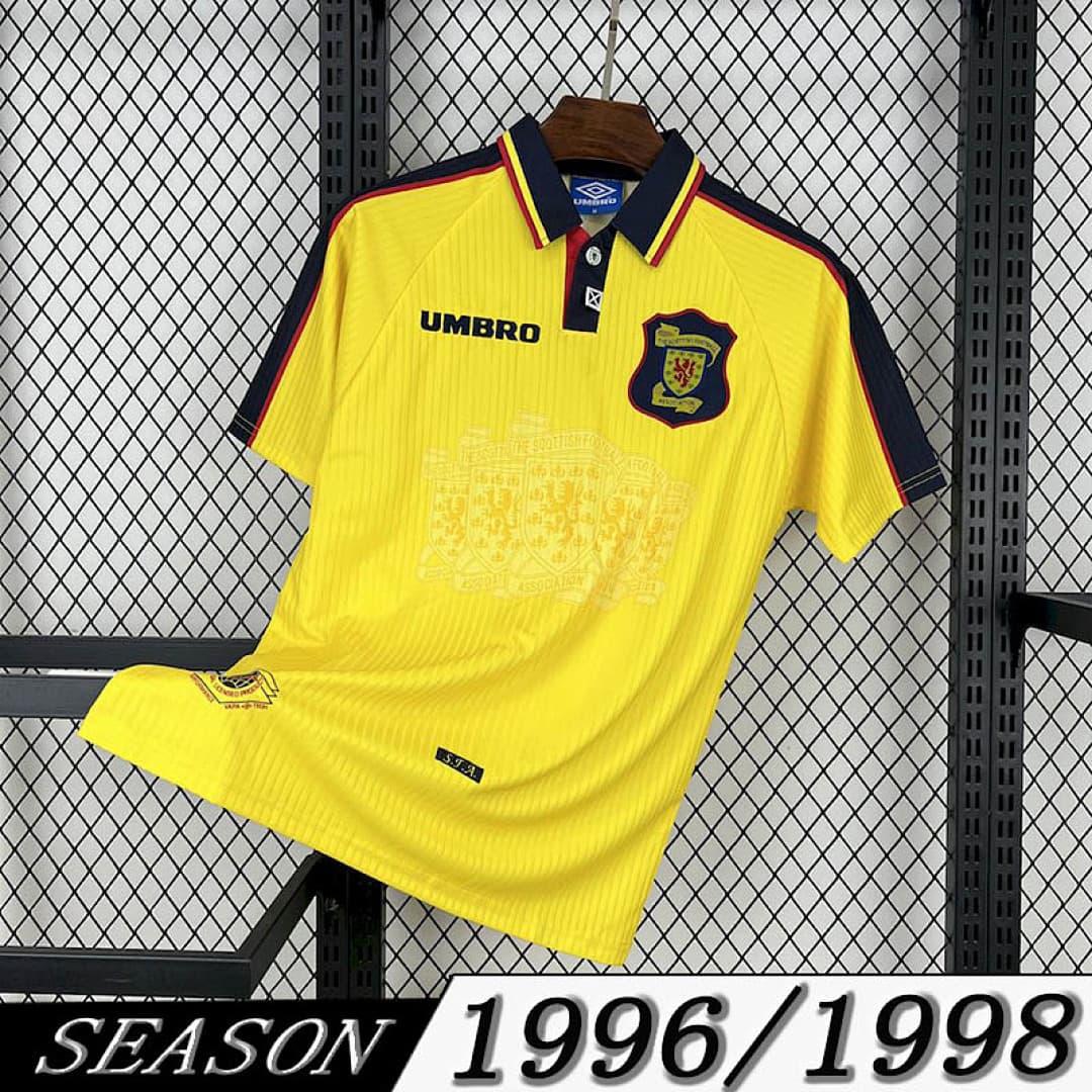 Camisa Retrô Seleção Escócia 1996/98 Away