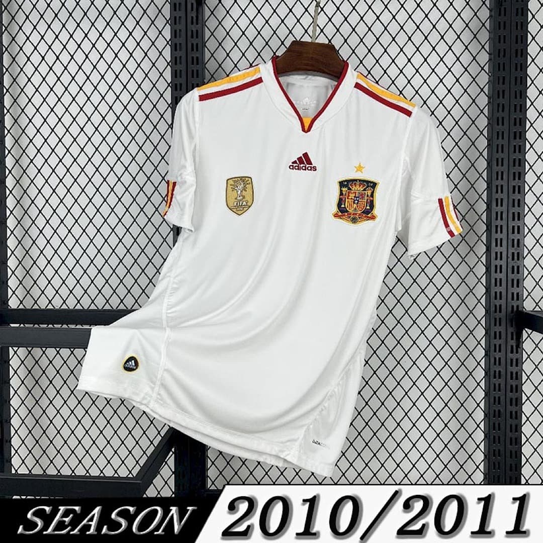 Camisa Retrô Seleção Espanha 2010 Away