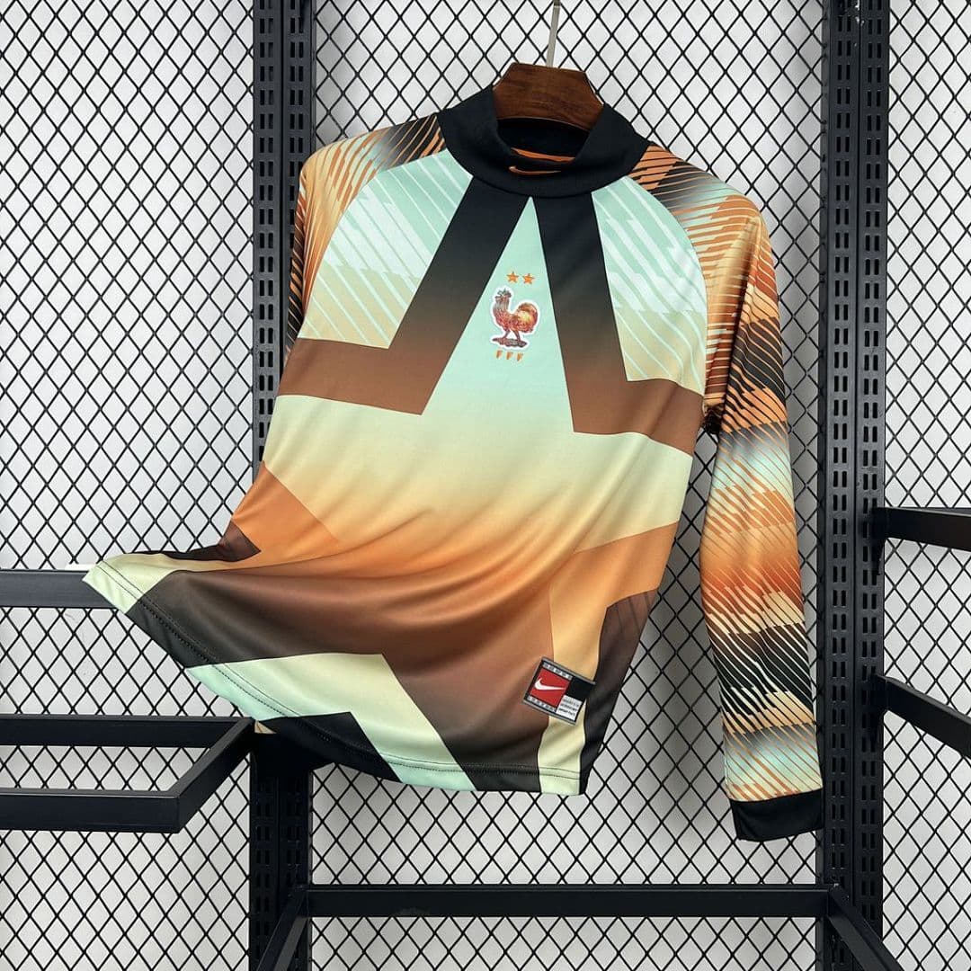 Camisa Seleção França Manga Longa Goleiro 2025/26