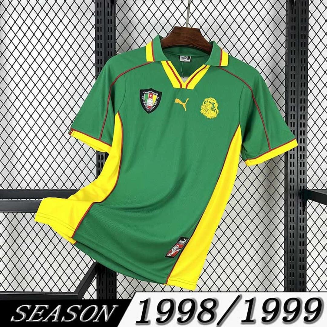 Camisa Retrô Seleção Camarões 1998