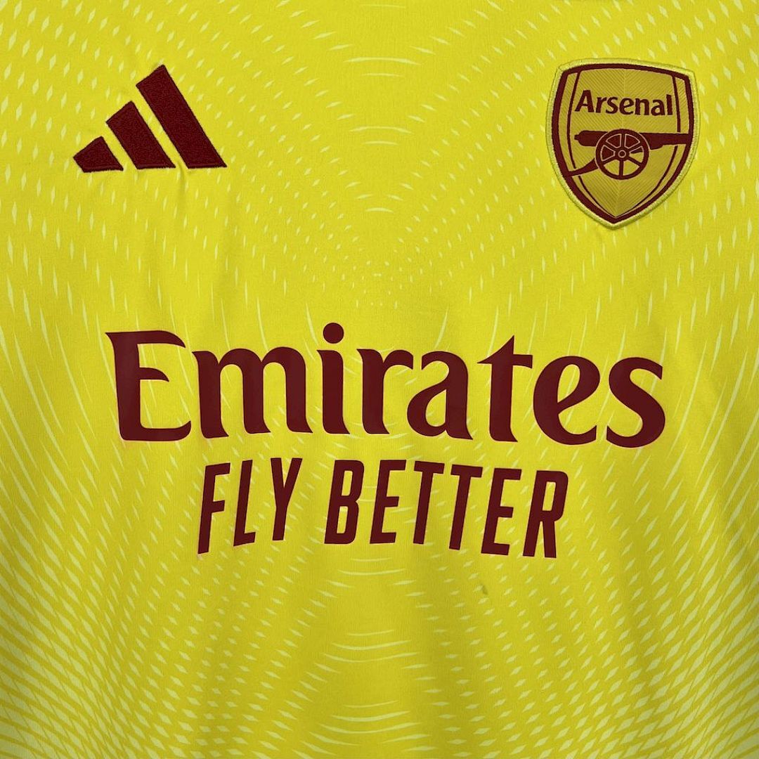 Camisa Arsenal Goleiro 2025/26 4