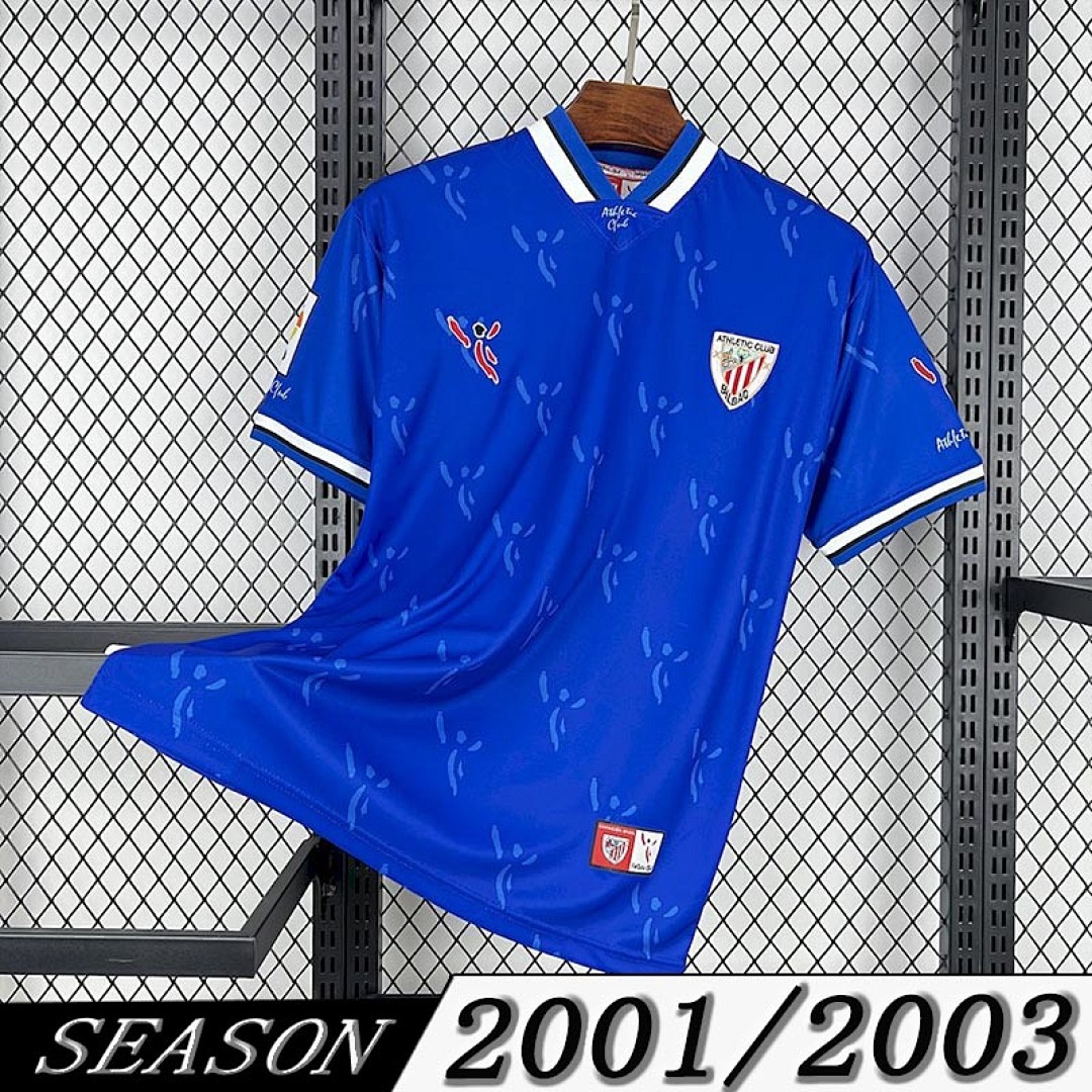 Camisa Retrô Athletic Bilbao 2001/03 Away 1