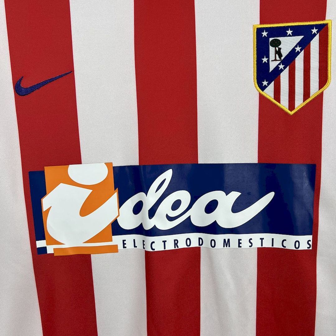 Camisa Retrô Atlético de Madrid 2002/03 8