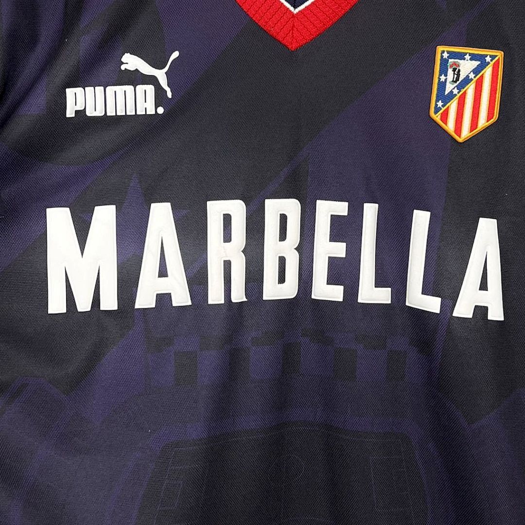 Camisa Retrô Atlético de Madrid 1995/96 Away 8