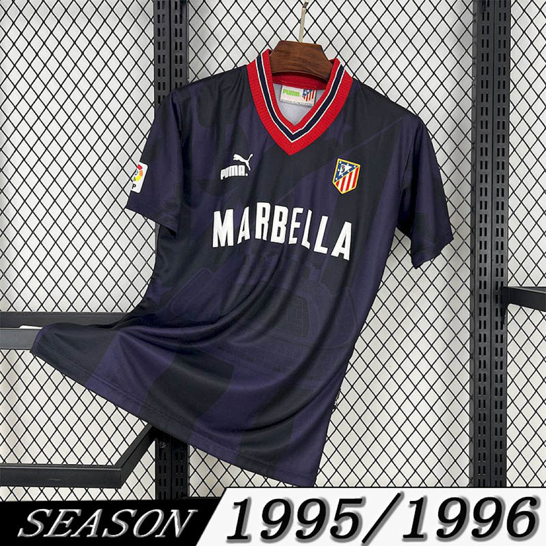 Camisa Retrô Atlético de Madrid 1995/96 Away 1