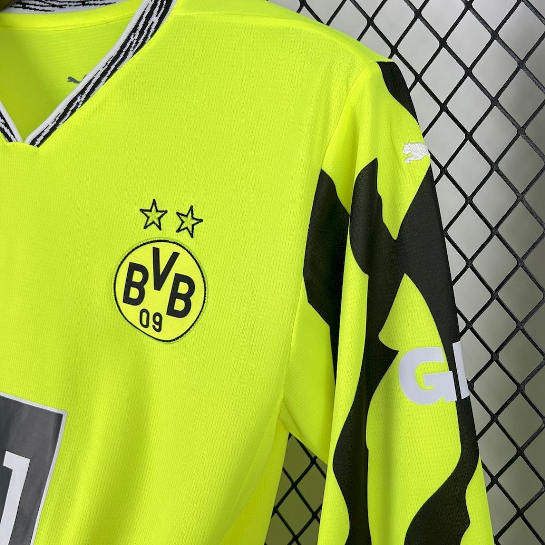 Camisa Borussia Dortmund Manga Longa Edição Especial 2025/26 6