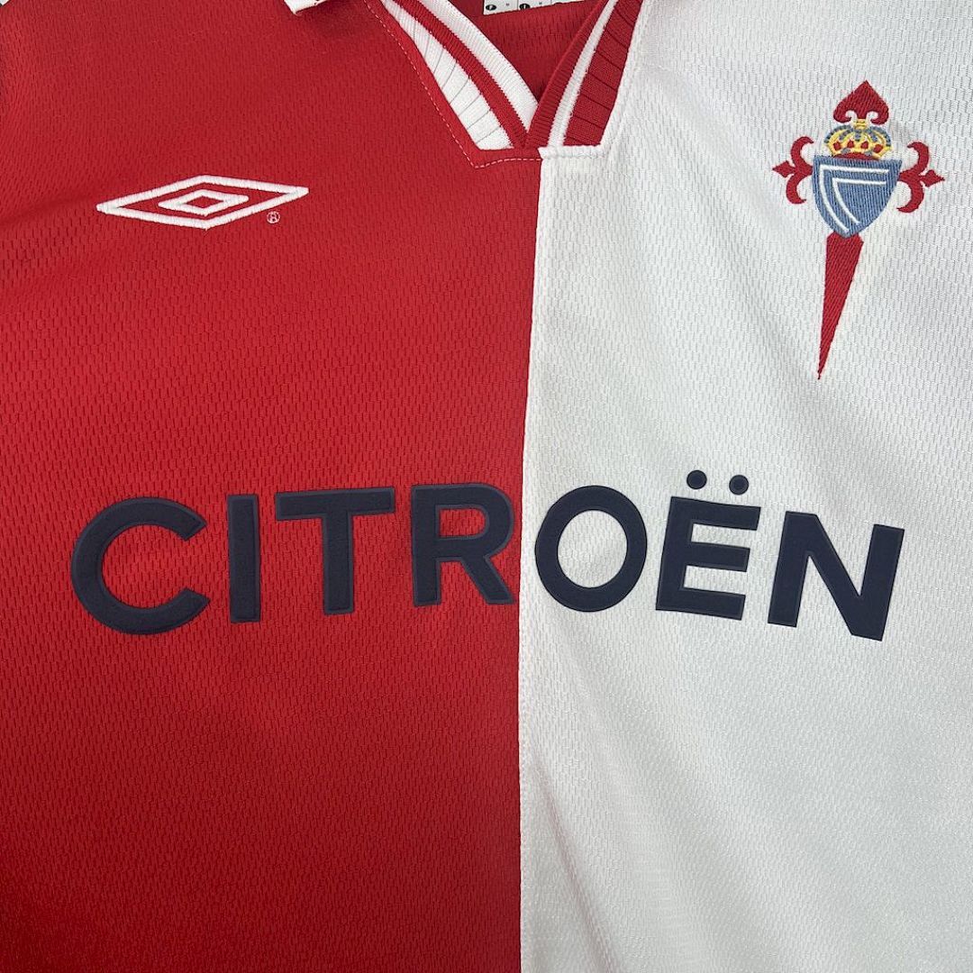 Camisa Retrô Celta de Vigo 2001/02 Away 4