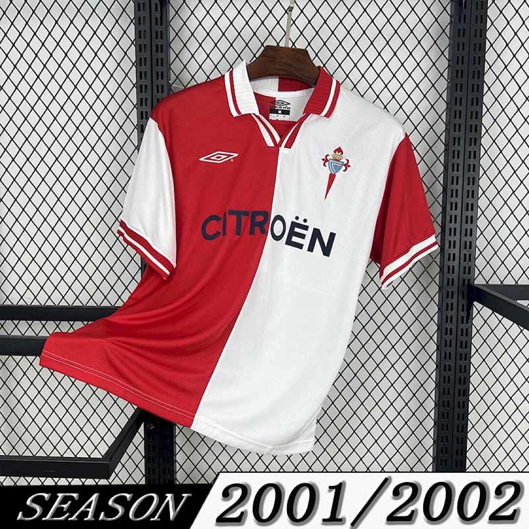 Camisa Retrô Celta de Vigo 2001/02 Away 1