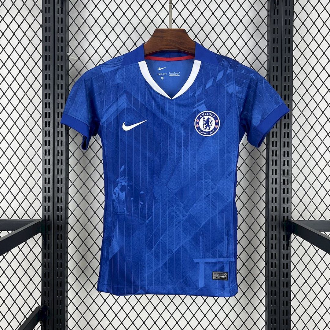Camisa Chelsea Feminina Home 2025/26 6