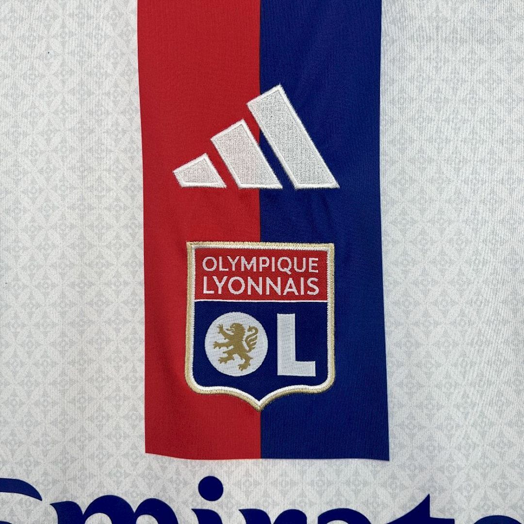 Camisa Olympique Lyonnais Home 2025/26 — Versão Jogador 6