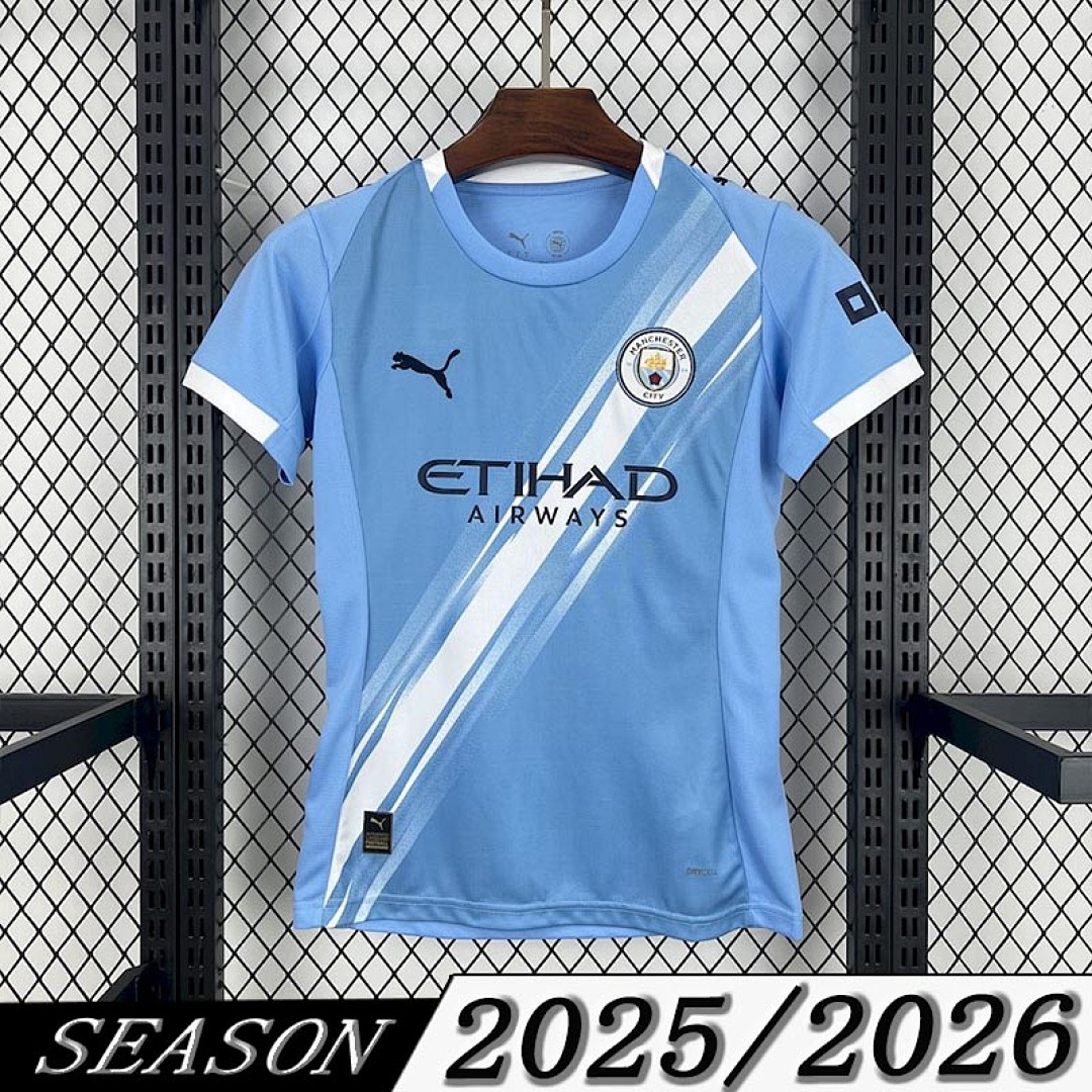 Camisa Manchester City Home 2025/26 Feminina 1