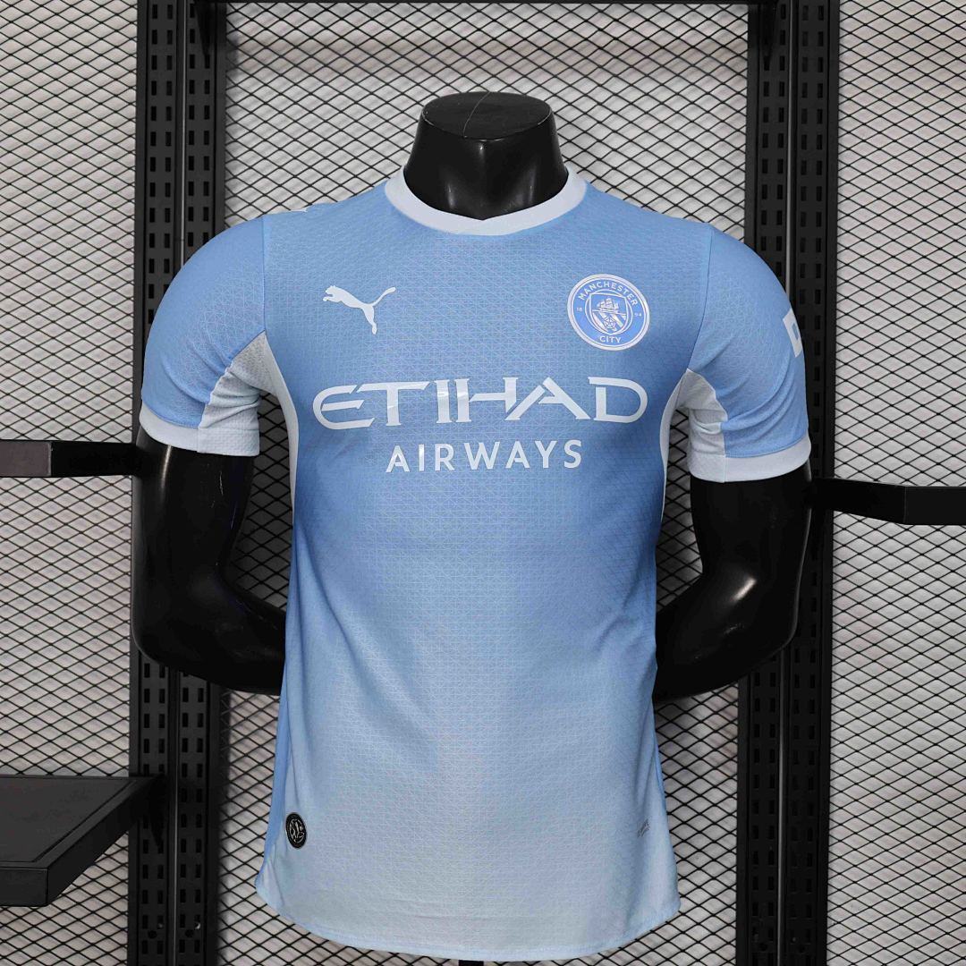Camisa Manchester City Home 2025/26 — Versão Jogador 1