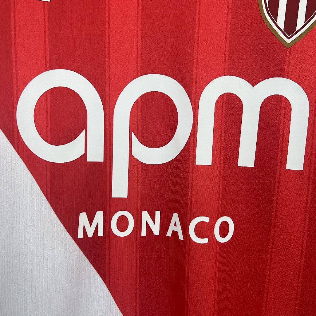 Camisa Monaco Home 2025/26 — Versão Jogador 4