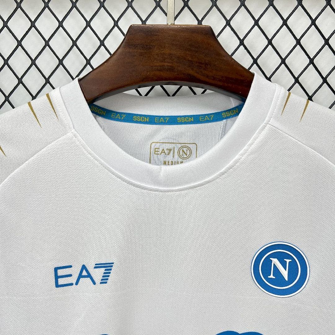 Camisa Napoli Manga Longa Home 2025/26 5