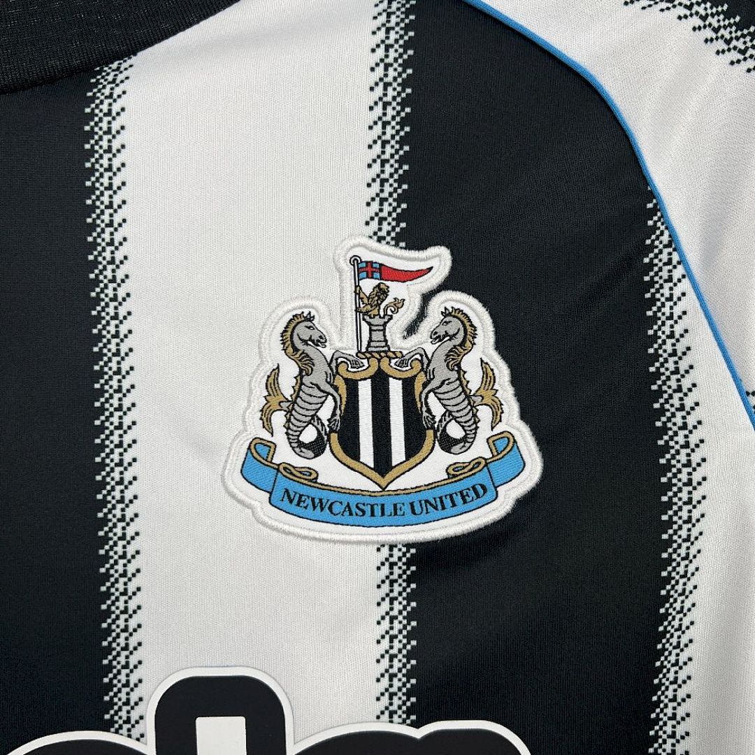 Camisa Newcastle United Manga Longa Home 2025/26 5