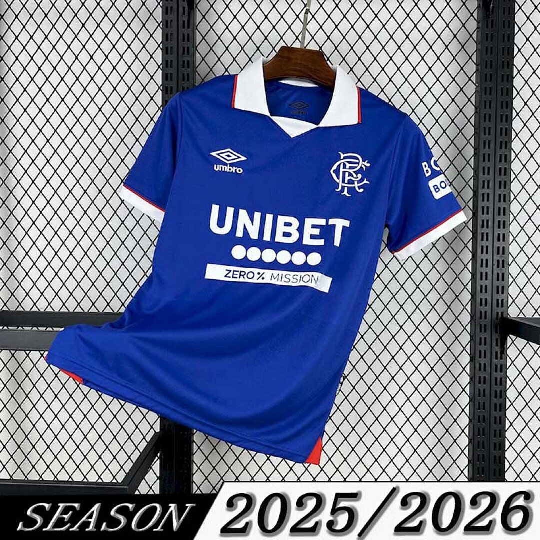 Camisa Rangers Home 2025/26 — Versão Jogador 1