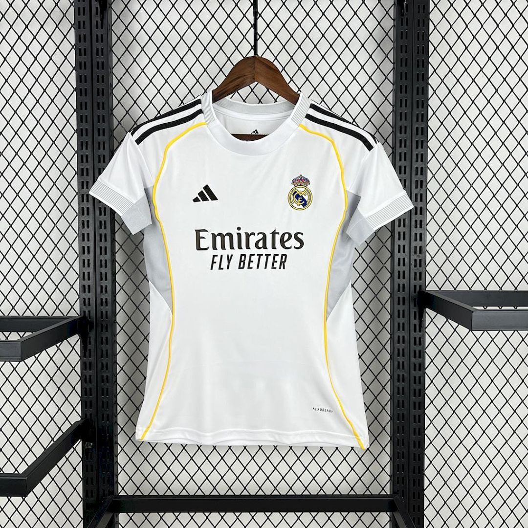 Camisa Real Madrid Home 2025/26 Feminina 5