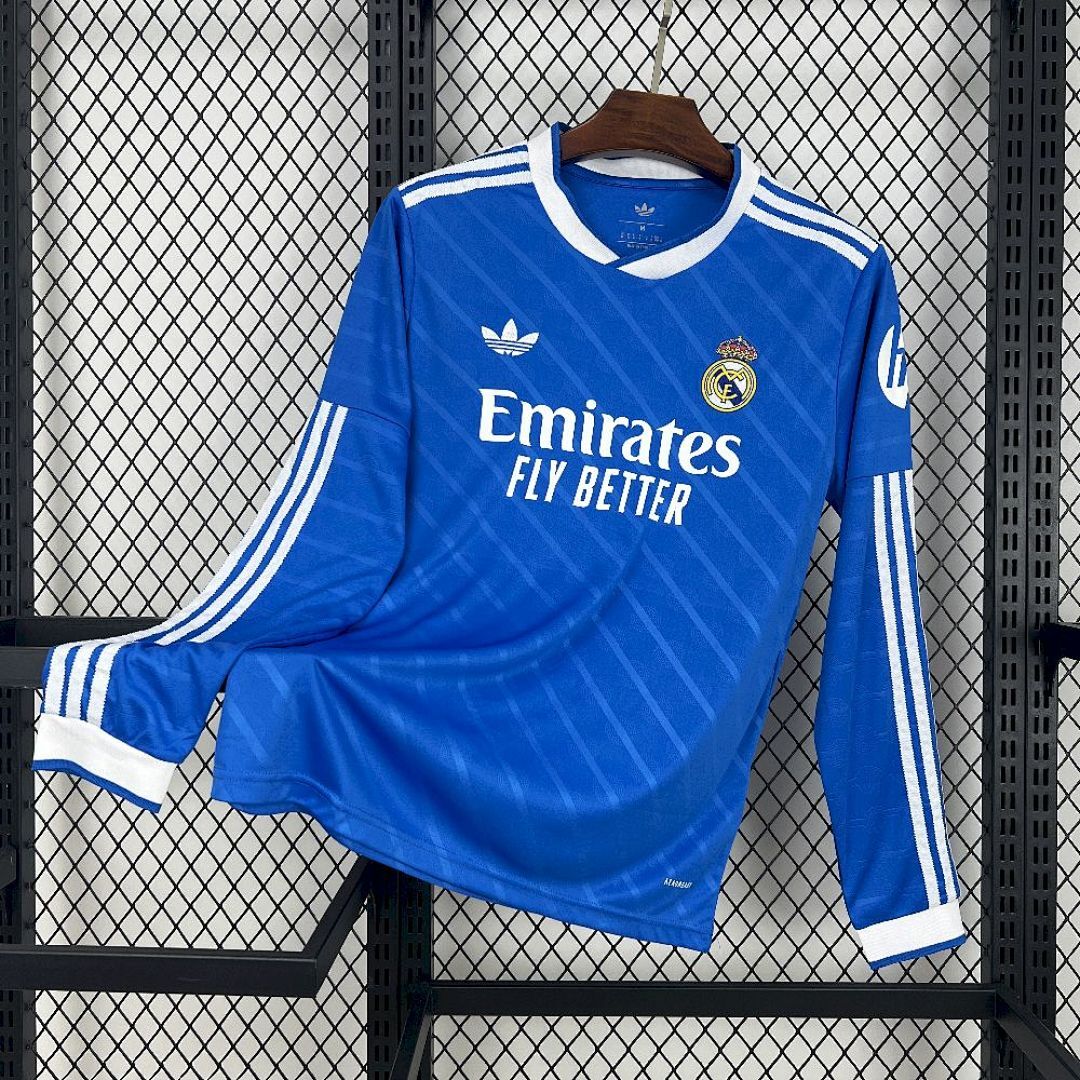 Camisa Real Madrid Manga Longa Third 2025/26 7