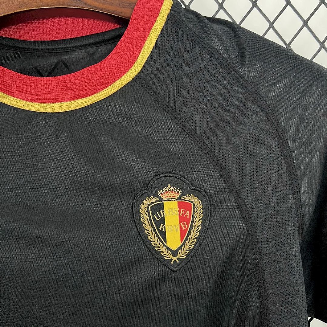 Camisa Retrô Seleção Bélgica 2000 Away 4