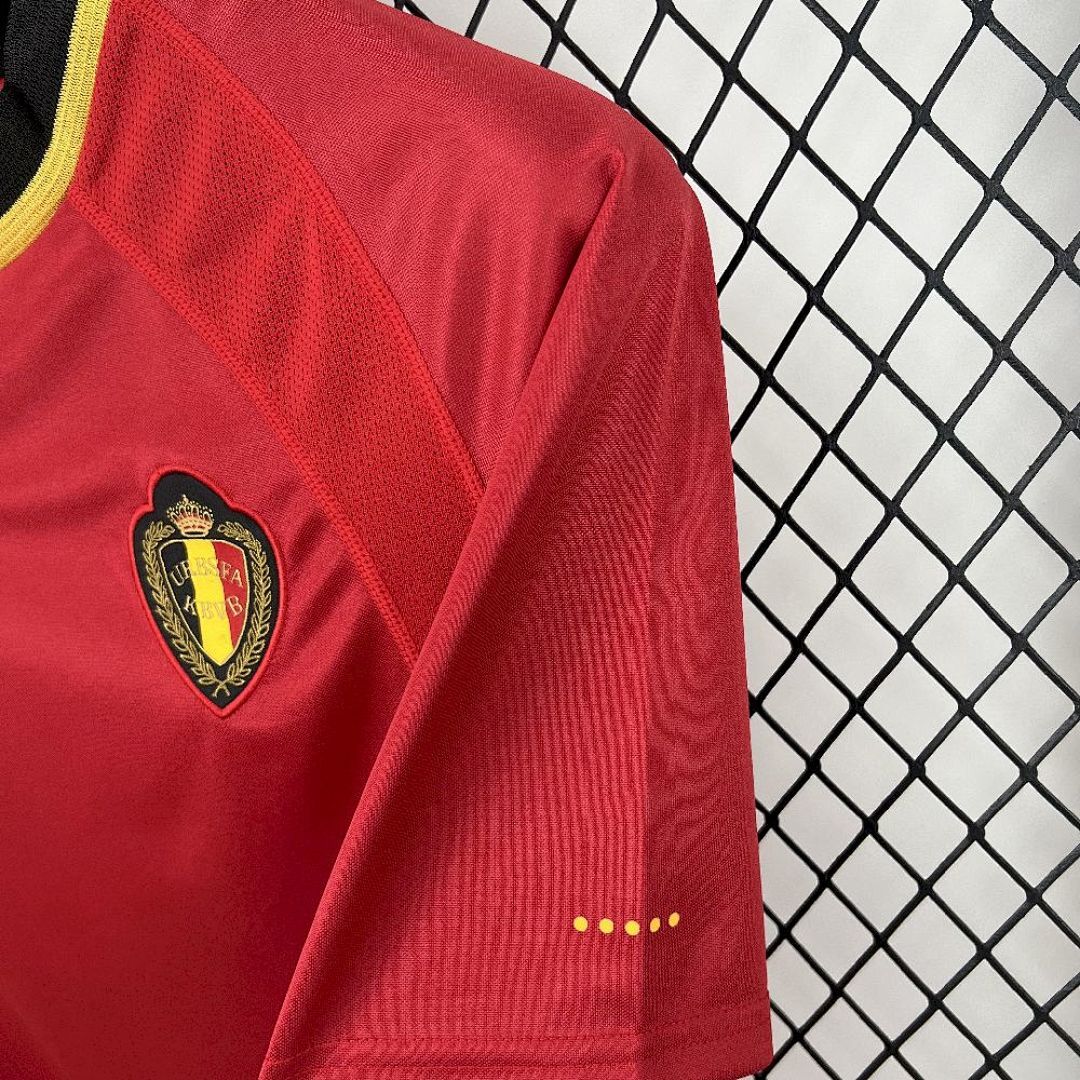 Camisa Retrô Seleção Bélgica 2000 3
