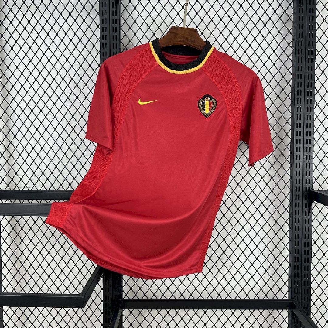 Camisa Retrô Seleção Bélgica 2000 6
