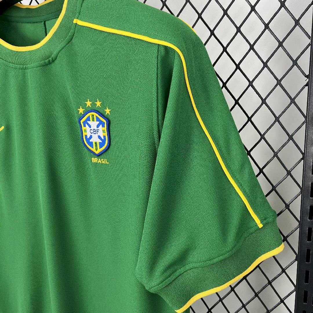 Camisa Retrô Seleção Brasileira 1998 Goleiro 3