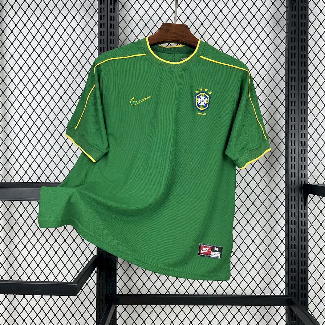 Camisa Retrô Seleção Brasileira 1998 Goleiro 6
