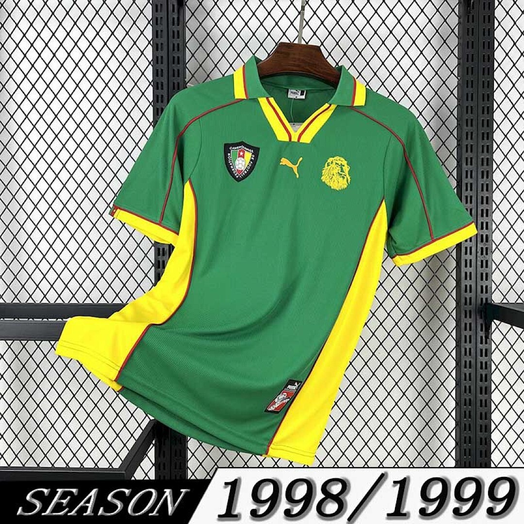 Camisa Retrô Seleção Camarões 1998 1