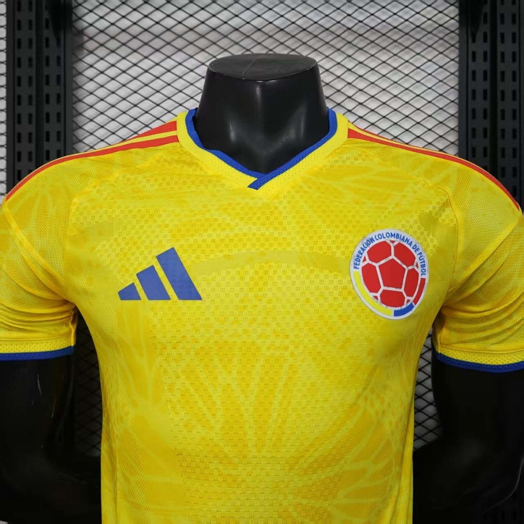 Camisa Seleção Colômbia Player Home 2025/26 4
