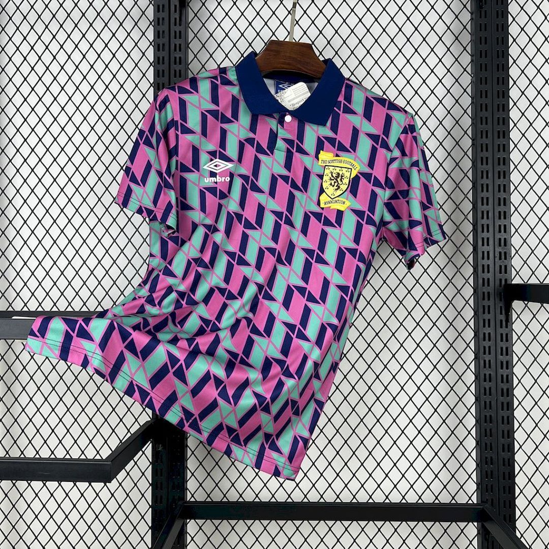 Camisa Retrô Seleção Escócia 1988 6