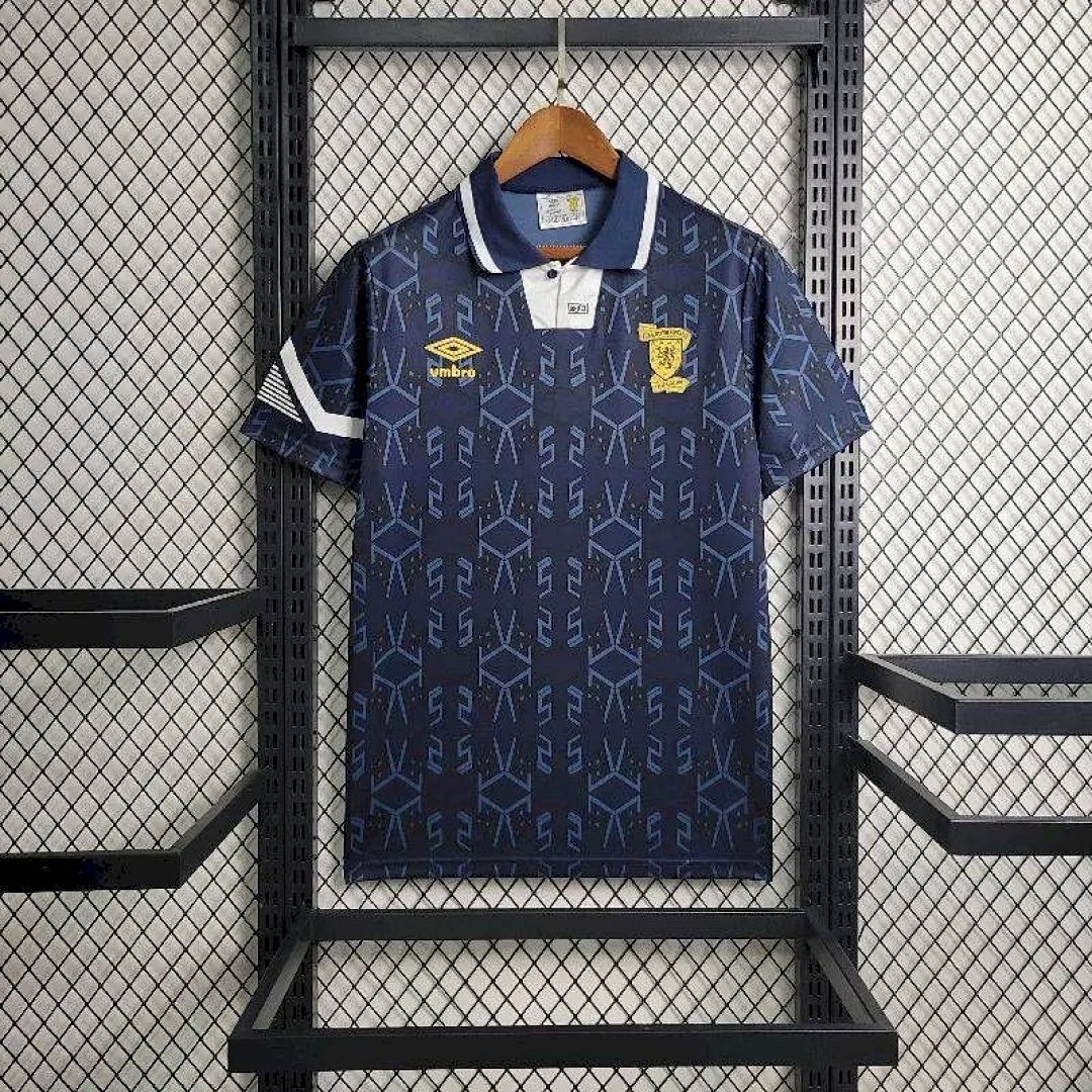 Camisa Retrô Seleção Escócia 1992 4