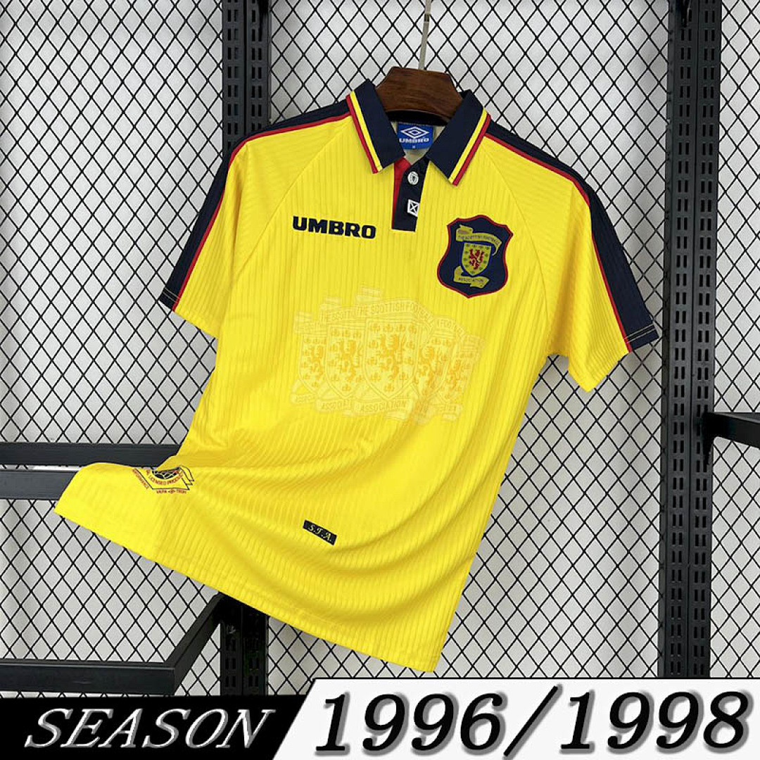 Camisa Retrô Seleção Escócia 1996/98 Away 1