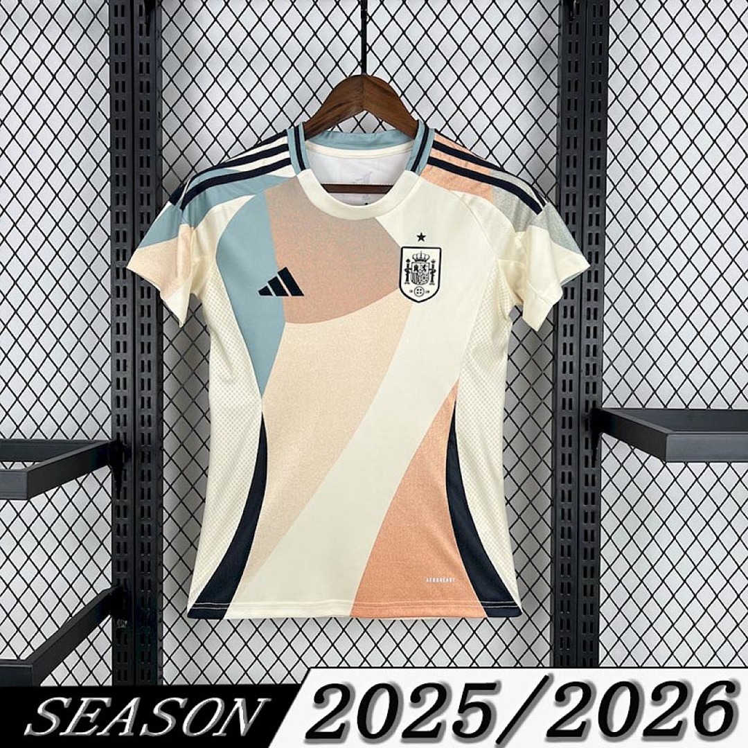 Camisa Seleção Espanha Feminina Away 2025/26 1